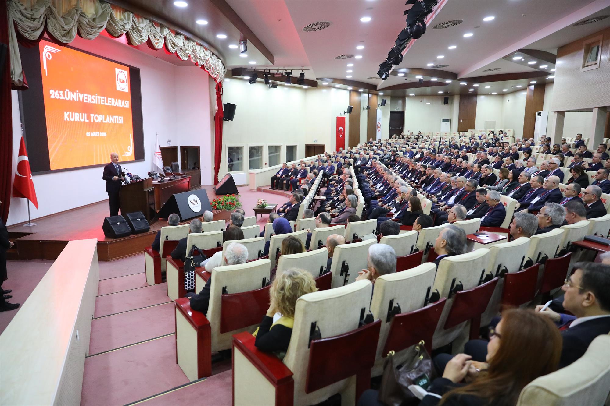 Rektörümüz Prof. Dr. Nihat Şındak Üniversitelerarası Kurul Toplantısı’na Katıldı